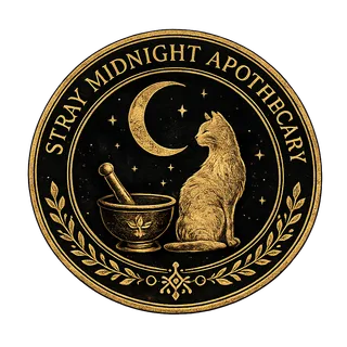 STRAY Midnight Apothecary emblem